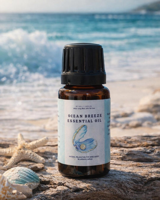 ISVARA Ocean Breeze Fragrance Oil – 10ml for Diffuser, Aromatherapy & Candle Making