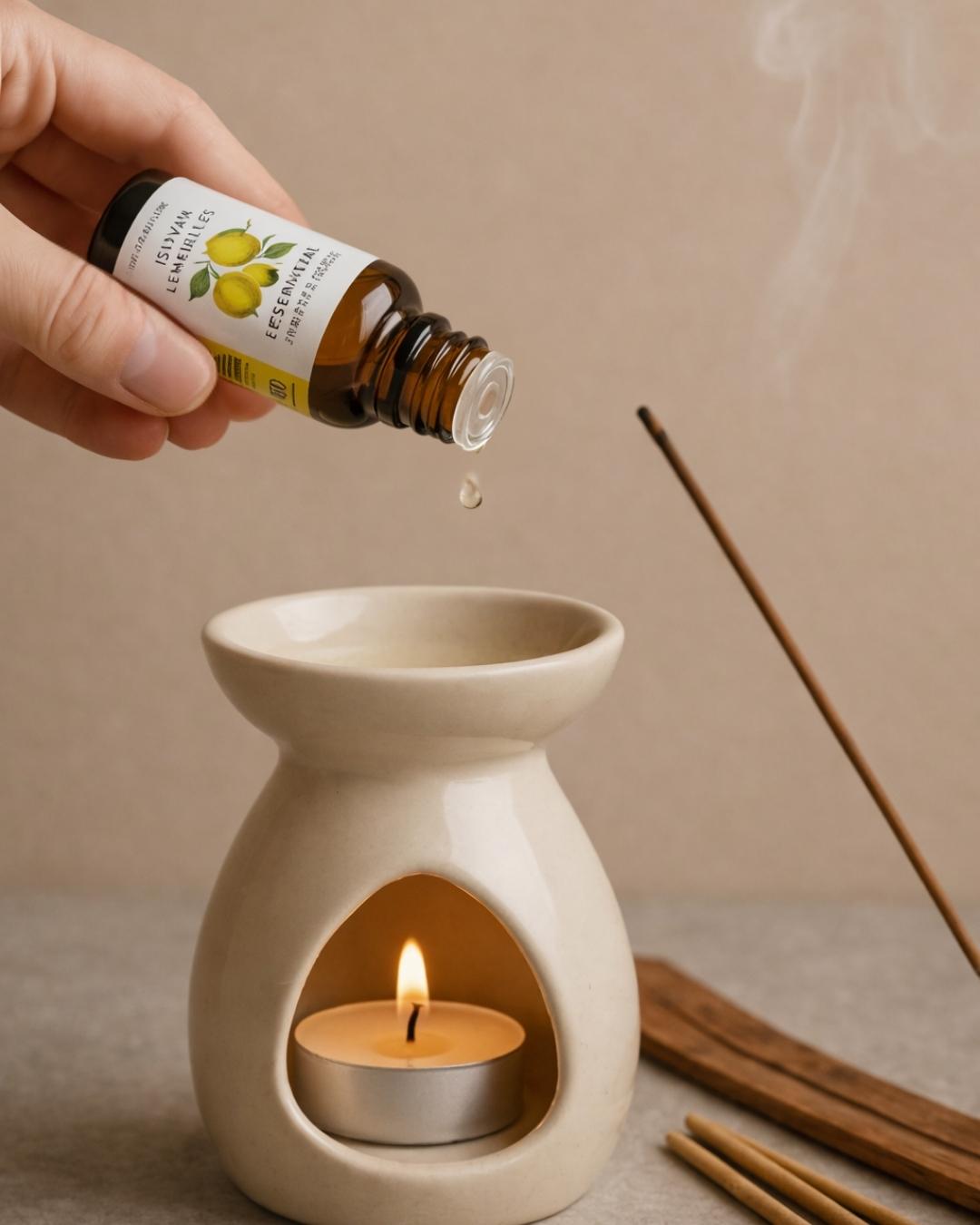ISVARA Lemon Fresh Fragrance Oil – 10ml Citrus Aroma Oil for Diffuser, Aromatherapy & Candle Making