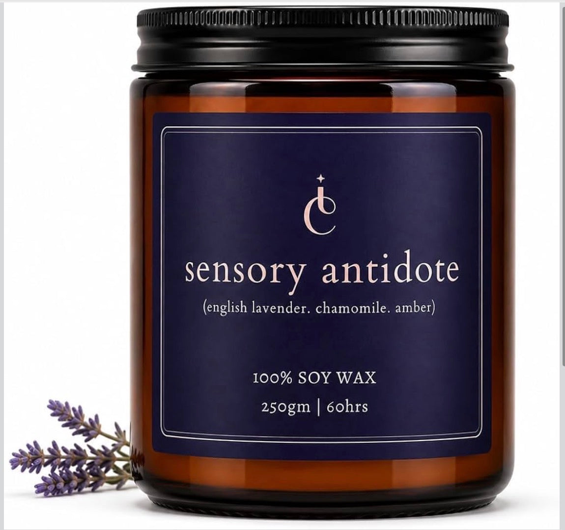Isvara Sensory Antidote soy scented candle packshot